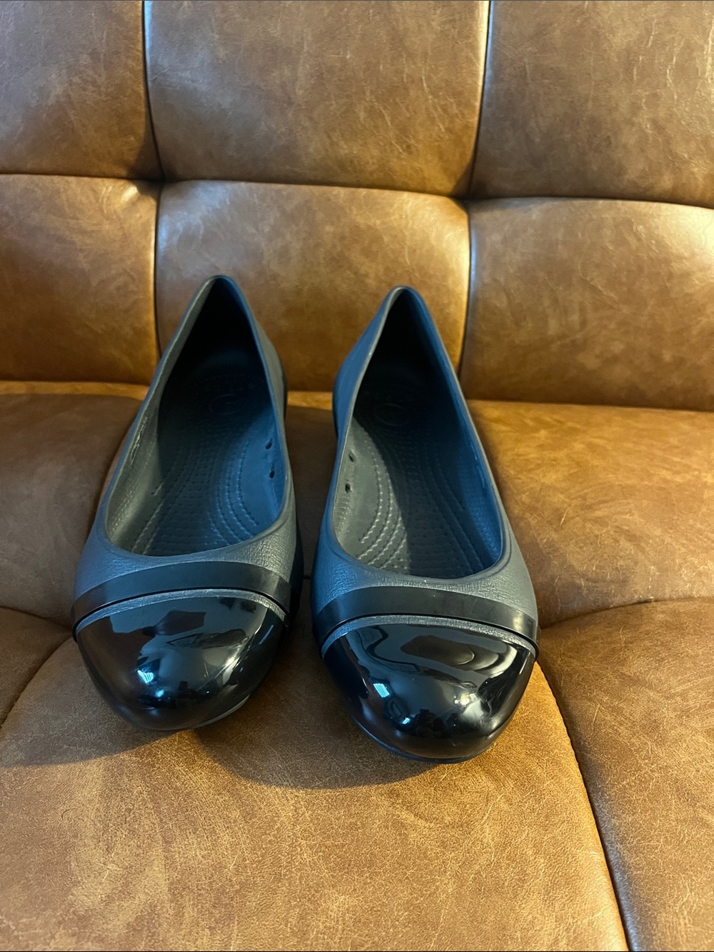 Crocs Ballet Black Flats